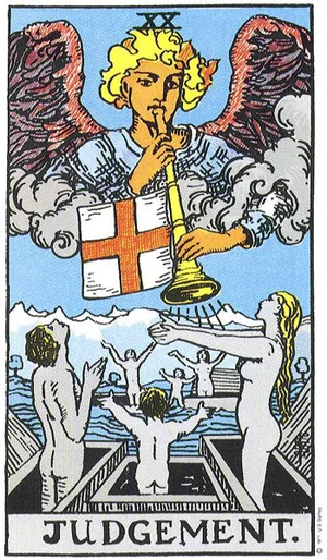 Judgement tarot card