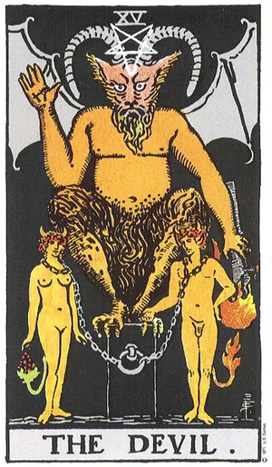 The Devil tarot card